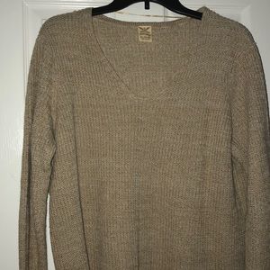 Tan sweater